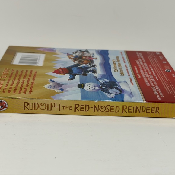 Rudolph the Red-Nosed Reindeer DVD 2014 50th Anniversary with Slip Cover Sealed - Picture 8 of 10